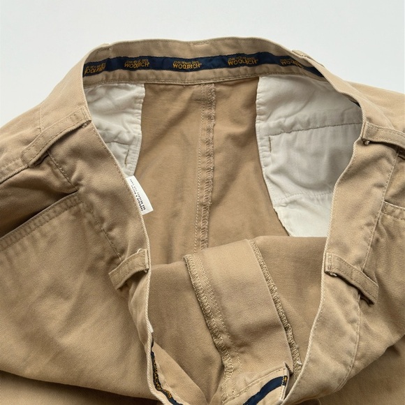 Woolrich Pants Men 38x32 1912 Khaki Chino - Picture 6 of 9
